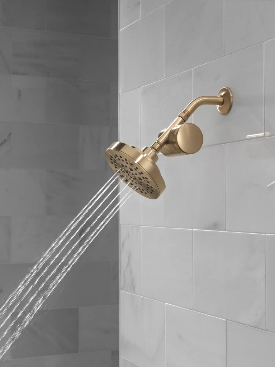 DELTA Clarifi Standard Shower Filter Attachment — Champagne Bronze
