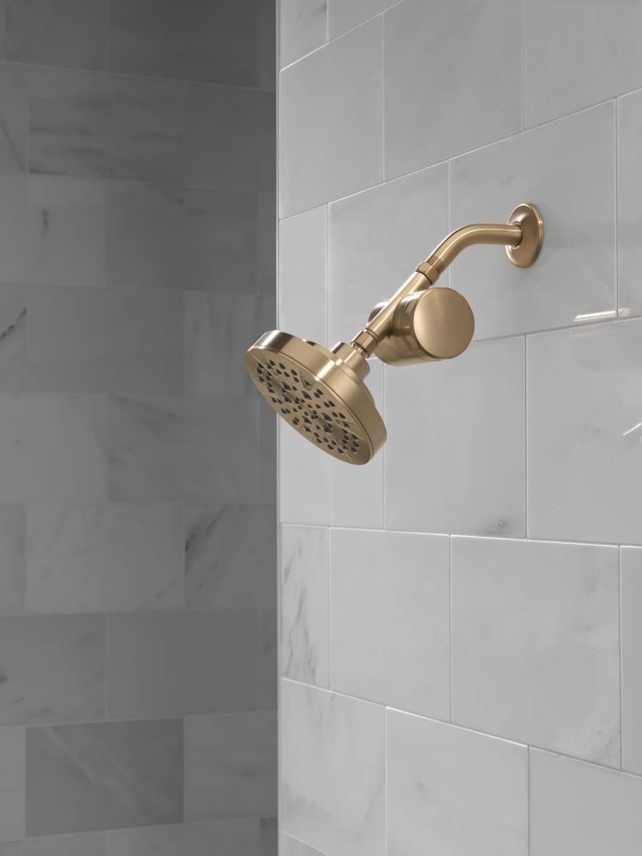 DELTA Clarifi Standard Shower Filter Attachment — Champagne Bronze