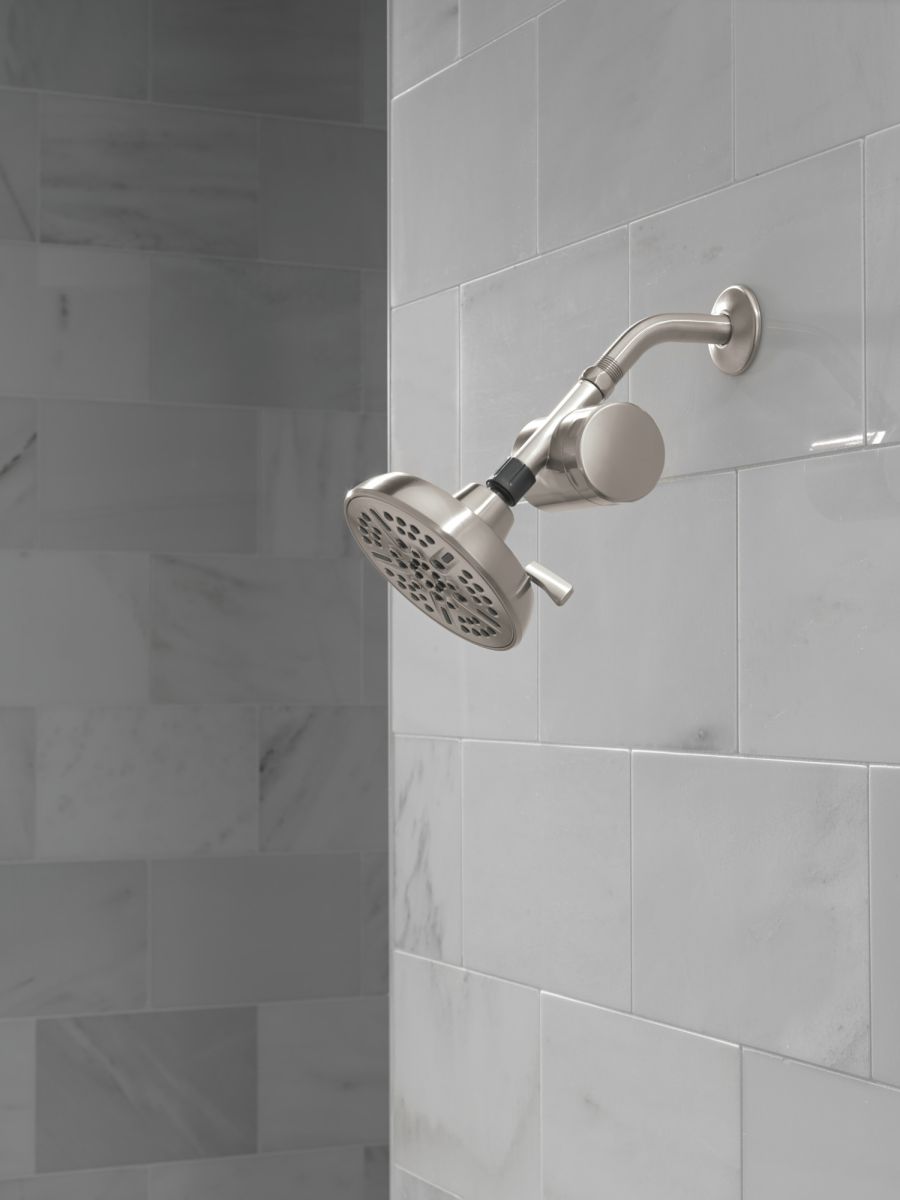 DELTA Clarifi Standard Shower Filter Attachment — Spotshield Brushed Nickel