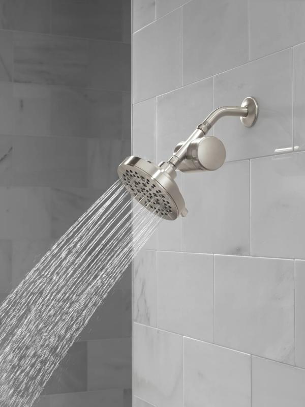 DELTA Universal Showering Components 5-Setting Showerhead — Stainless