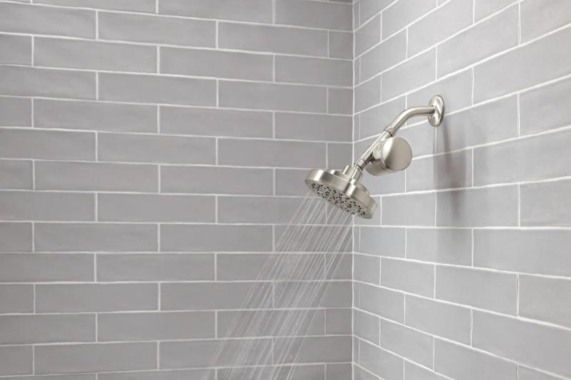 DELTA Universal Showering Components 5-Setting Showerhead — Stainless