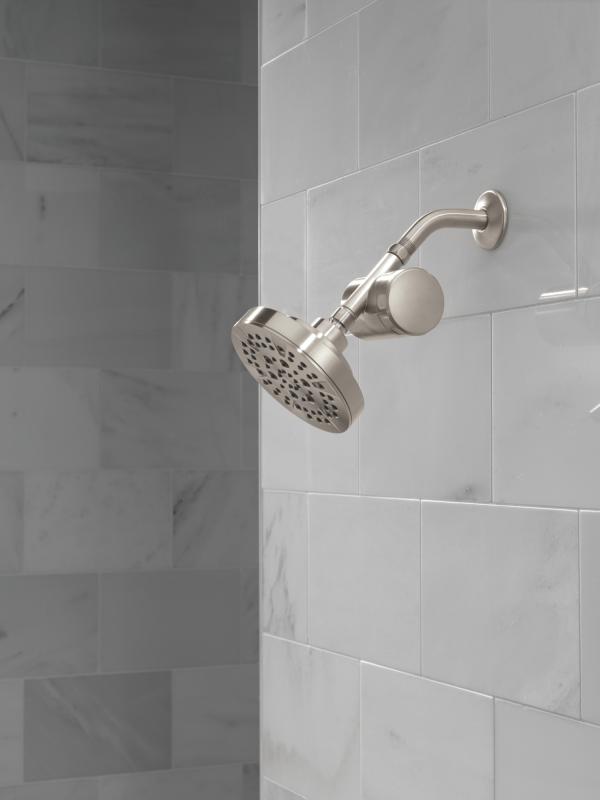 DELTA Universal Showering Components 5-Setting Showerhead — Stainless