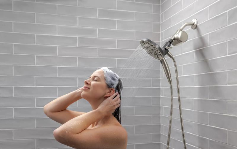 DELTA Clarifi Standard Shower Filter Attachment — Stainless