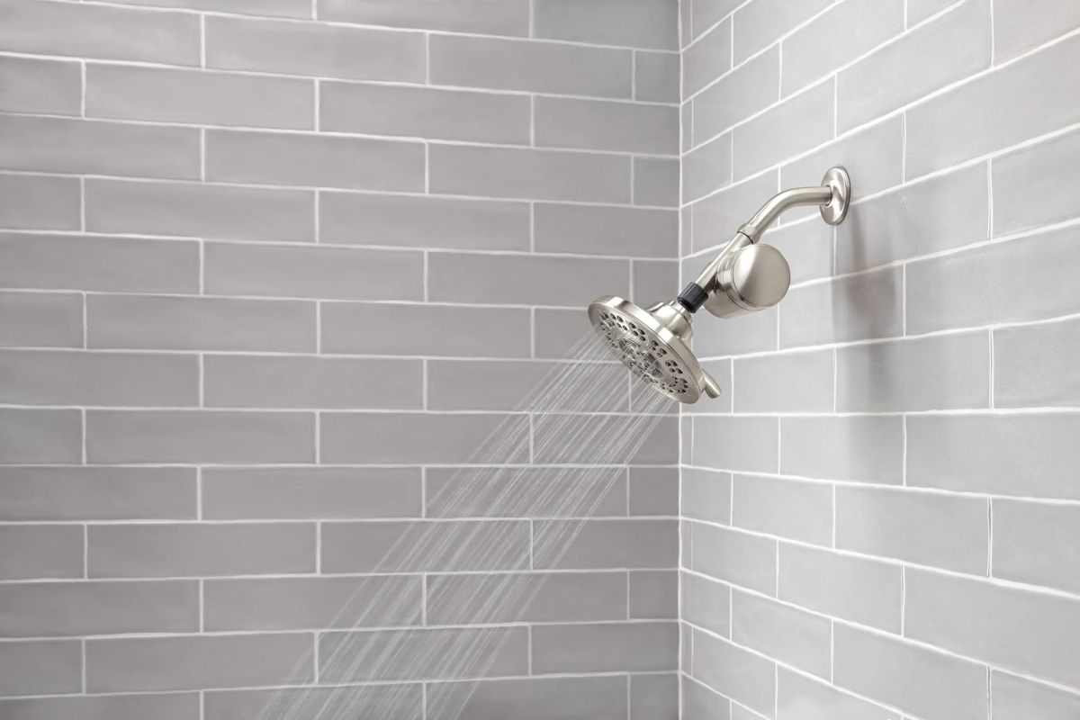 DELTA Clarifi Standard Shower Filter Attachment — Stainless