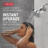 DELTA Clarifi Standard Shower Filter Attachment — Chrome