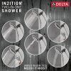 DELTA Clarifi Shower Filter Attachment with 4-Setting In2ition — Chrome