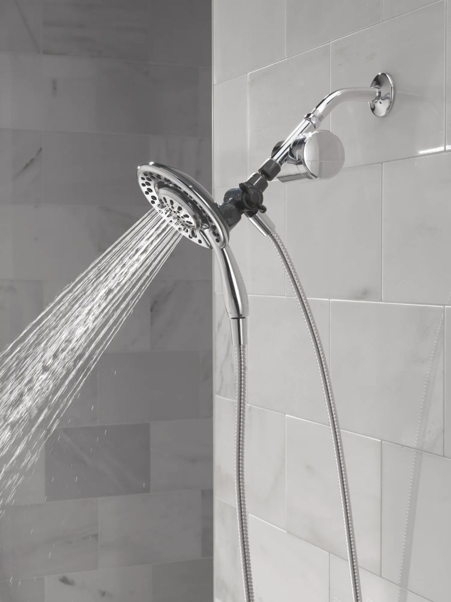 DELTA Clarifi Shower Filter Attachment with 4-Setting In2ition — Chrome
