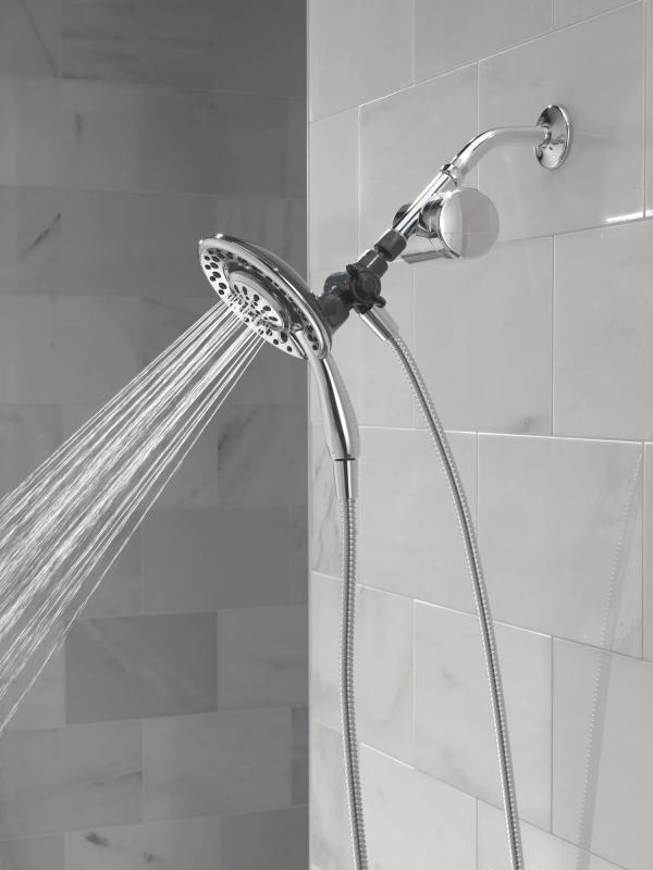 DELTA Clarifi Shower Filter Attachment with 4-Setting In2ition — Chrome