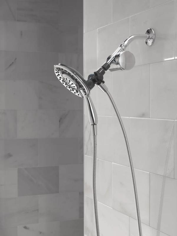 DELTA Clarifi Shower Filter Attachment with 4-Setting In2ition — Chrome
