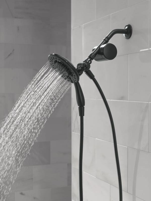 DELTA Clarifi Shower Filter Attachment with 4-Setting In2ition — Matte Black