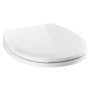 DELTA Sanborne Round Front Standard Close Toilet Seat — White