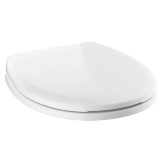 DELTA Sanborne Round Front Standard Close Toilet Seat — White