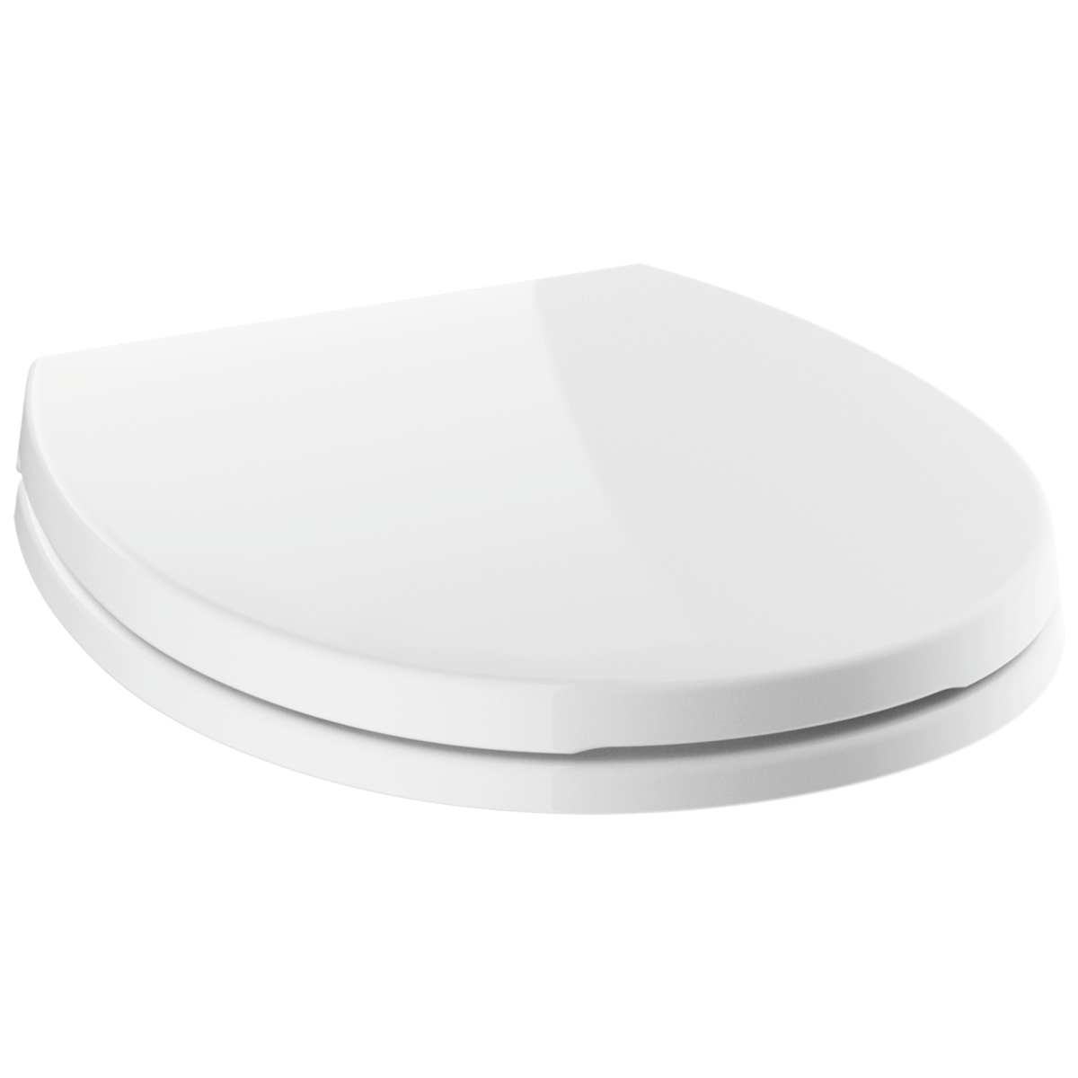DELTA Morgan Round Front Standard Close Toilet Seat — White