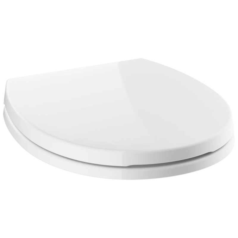 DELTA Morgan Round Front Standard Close Toilet Seat — White