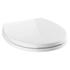 DELTA Morgan Round Front Standard Close Toilet Seat — White