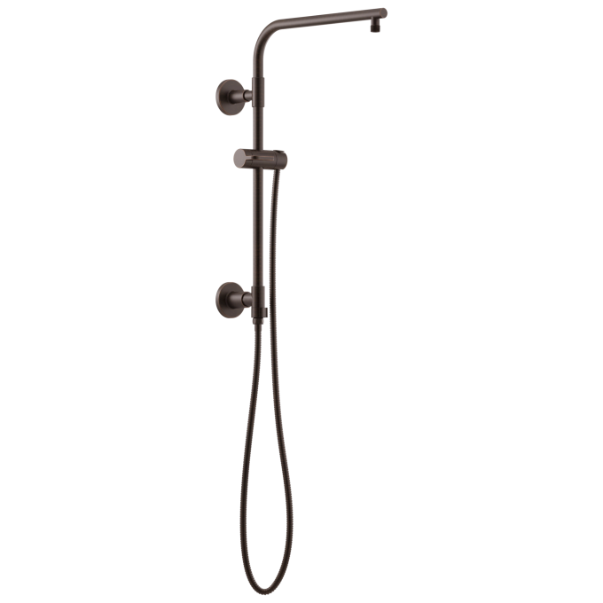 BRIZO Essential Shower 18" Linear Round Shower Column — Venetian Bronze