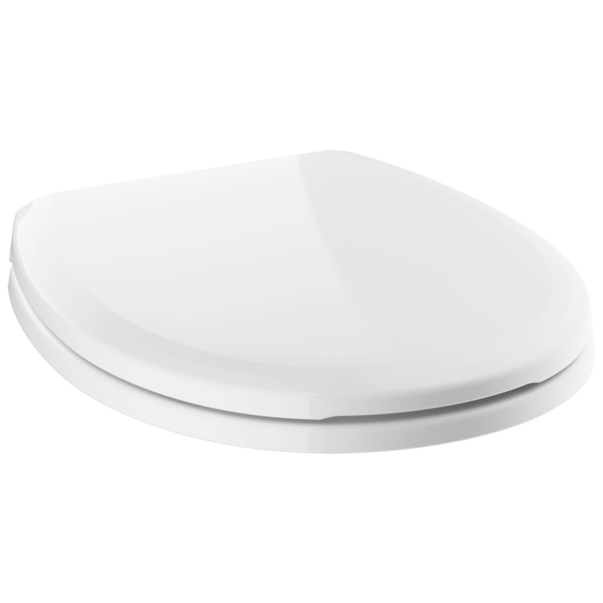 DELTA Sanborne Round Front Slow-Close Toilet Seat — White