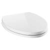 DELTA Morgan Elongated Standard Close Toilet Seat — White