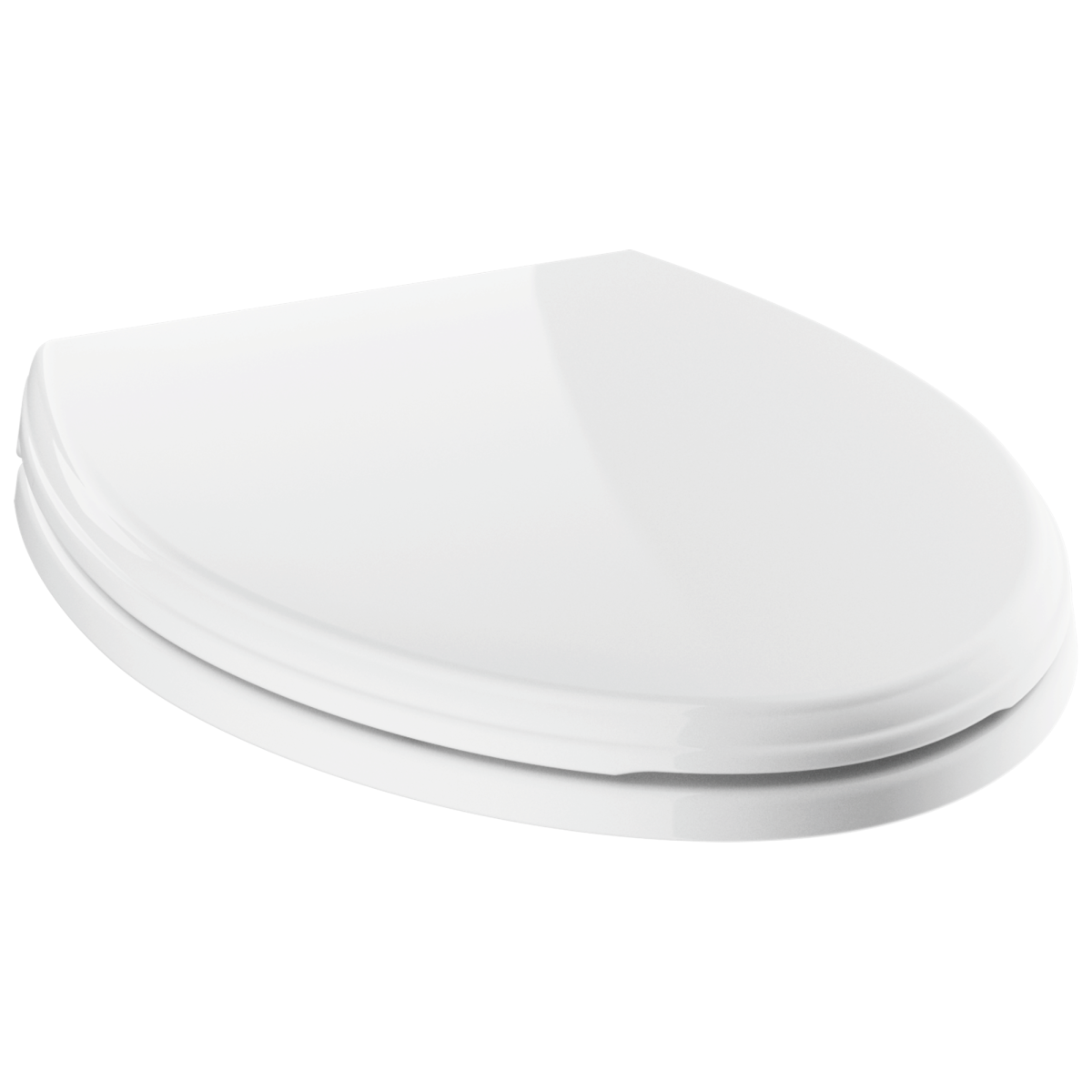 DELTA Wycliffe Elongated Slow-Close Toilet Seat — White
