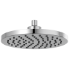 BRIZO Essential Shower 10" Linear Round Single-Function Raincan Shower Head - 2.5 GPM — Chrome