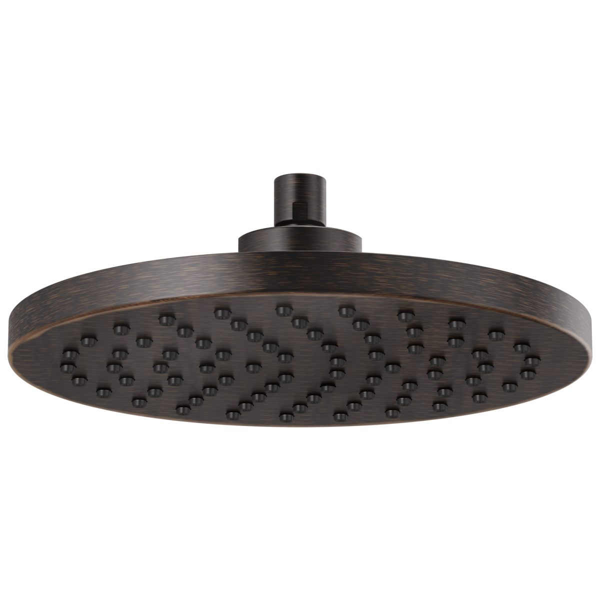 BRIZO Essential Shower 10" Linear Round Single-Function Raincan Shower Head - 2.5 GPM — Venetian Bronze