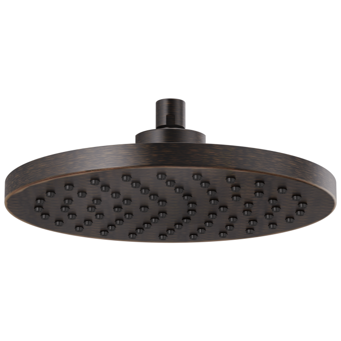 BRIZO Essential Shower 10" Linear Round Single-Function Raincan Shower Head - 2.5 GPM — Venetian Bronze
