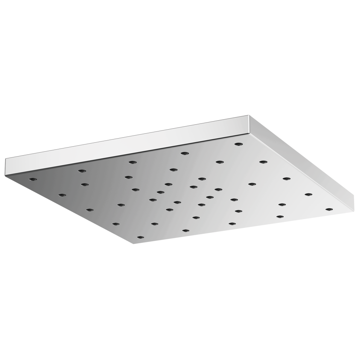 BRIZO Essential Shower 14” Linear Square H2OKINETIC Single-Function Raincan Shower Head 2.5 GPM — Chrome
