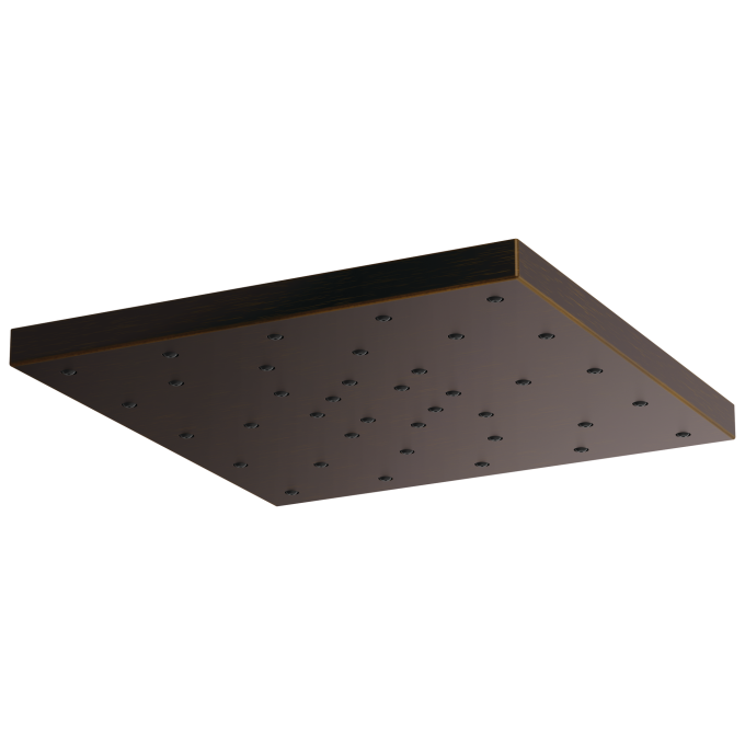 BRIZO Essential Shower 14” Linear Square H2OKINETIC Single-Function Raincan Shower Head 2.5 GPM — Venetian Bronze