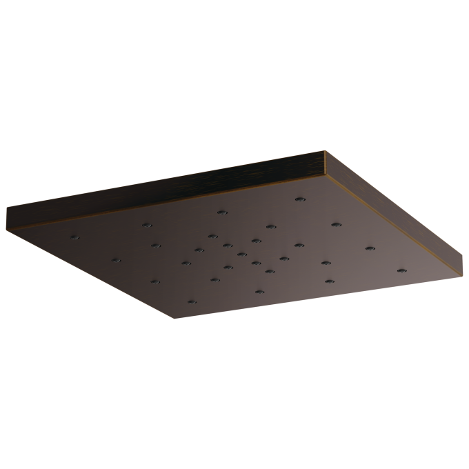 BRIZO Essential Shower 14” Linear Square H2Okinetic Single-Function Raincan Shower Head — Venetian Bronze