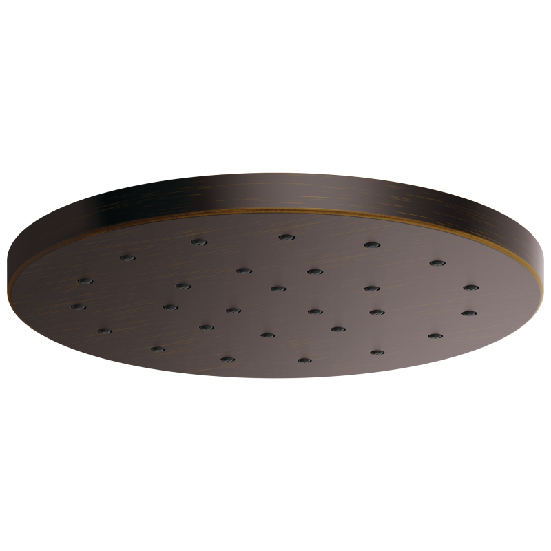 BRIZO Essential Shower 14” Linear Round H2OKINETIC Single-Function Raincan Shower Head — Venetian Bronze