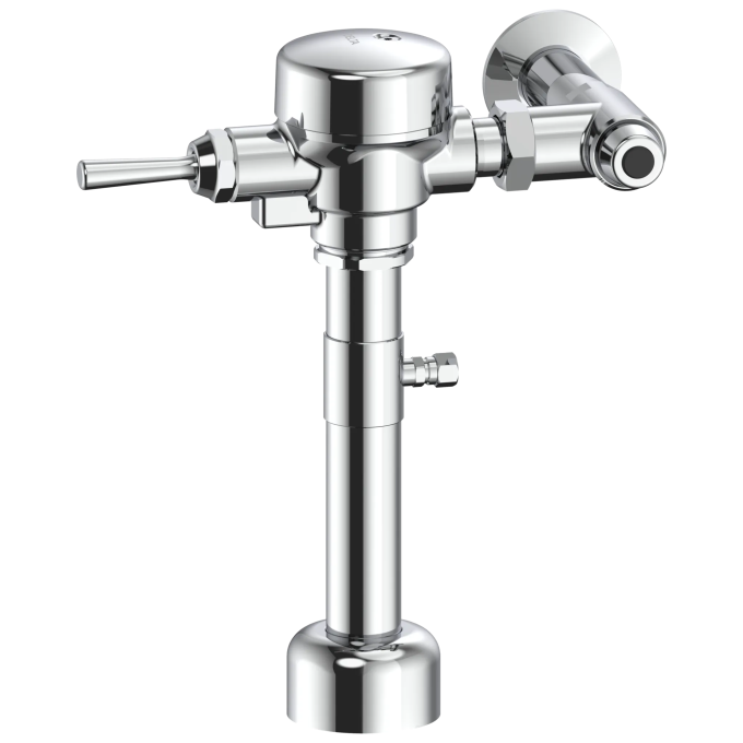 Commercial 81T Manual Exposed Water Closet Flush Valve with Trap Seal Primer — Chrome