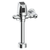Commercial 81T Electronic Exposed Water Closet Flush Valve with Mechanical Manual Override - Solar Operated — Chrome