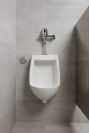 Commercial 81T Electronic Exposed Water Closet Flush Valve with Mechanical Manual Override - Solar Operated — Chrome
