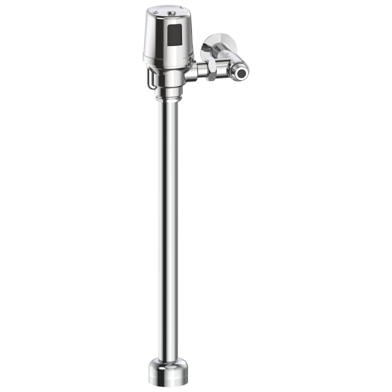 Commercial 81TBT / 81THW Electronic Exposed Water Closet Flush Valve - Battery Operated — Chrome