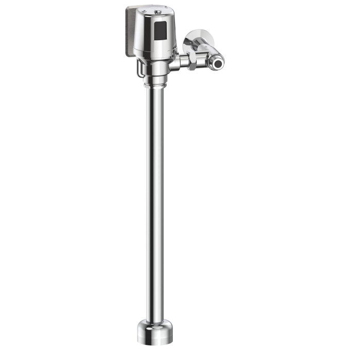 Commercial 81TBT / 81THW Electronic Exposed Water Closet Flush Valve with Dual Flush - Hardwire Operated — Chrome