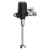 Commercial 81TBT / 81THW Electronic Exposed Urinal Flush Valve with Mechanical Manual Override - Battery Operated — Matte Black