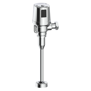Commercial 81TBT / 81THW Electronic Exposed Urinal Flush Valve, Less Stop - Battery Operated — Chrome