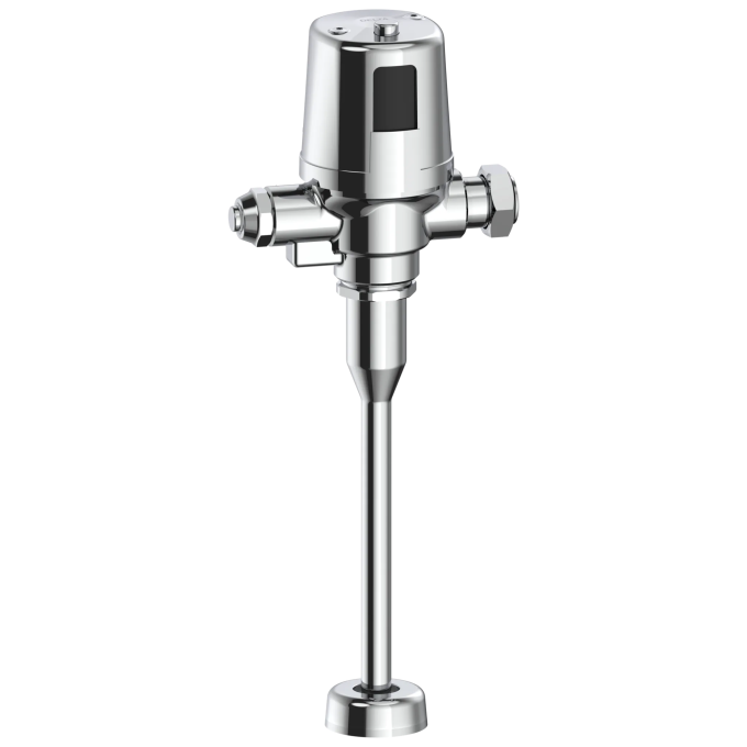 Commercial 81TBT / 81THW Electronic Exposed Urinal Flush Valve, fits Sloan®/Zurn® - Battery Operated — Chrome