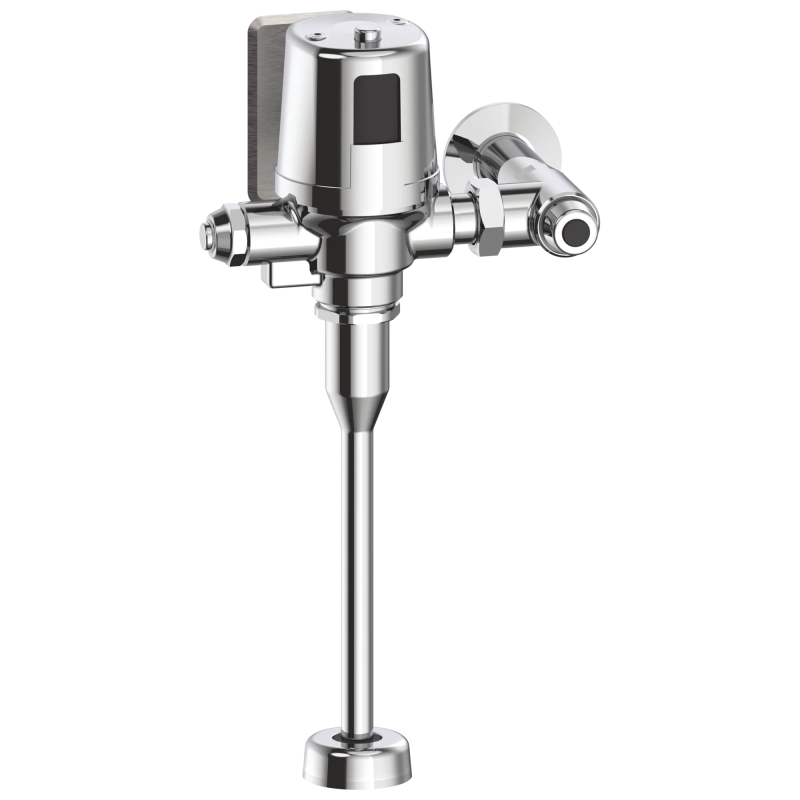 Commercial 81T Electronic Exposed Urinal Flush Valve with Mechanical Manual Override - Hardwire Operated — Chrome