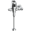 Commercial 81T Electronic Exposed Urinal Flush Valve with Mechanical Manual Override - Solar Operated — Chrome