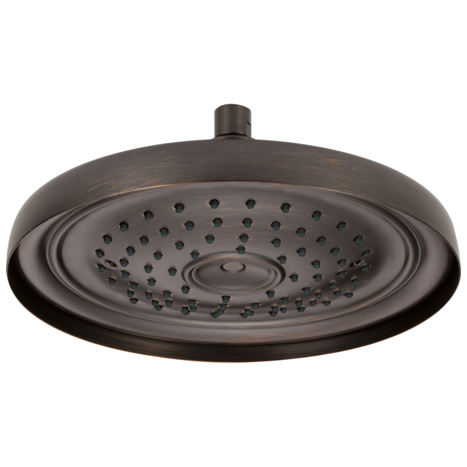BRIZO Essential Shower 11" Classic Round Single-Function Raincan Shower Head - 1.75 GPM — Venetian Bronze