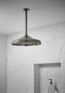 BRIZO Essential Shower 11" Classic Round Single-Function Raincan Shower Head - 2.5 GPM — Luxe Steel