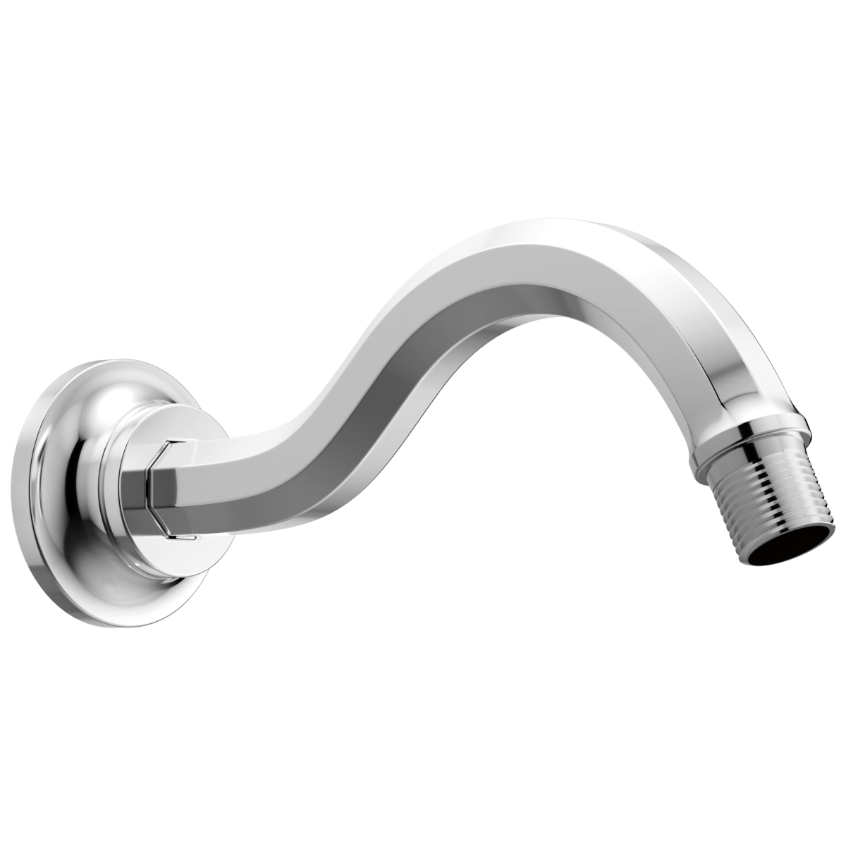 BRIZO Beauclere 7 1/2" Shower Arm and Flange — Chrome