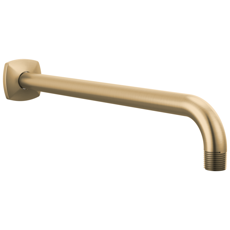 BRIZO Allaria 13" Wall Mount Shower Arm and Flange — Luxe Gold
