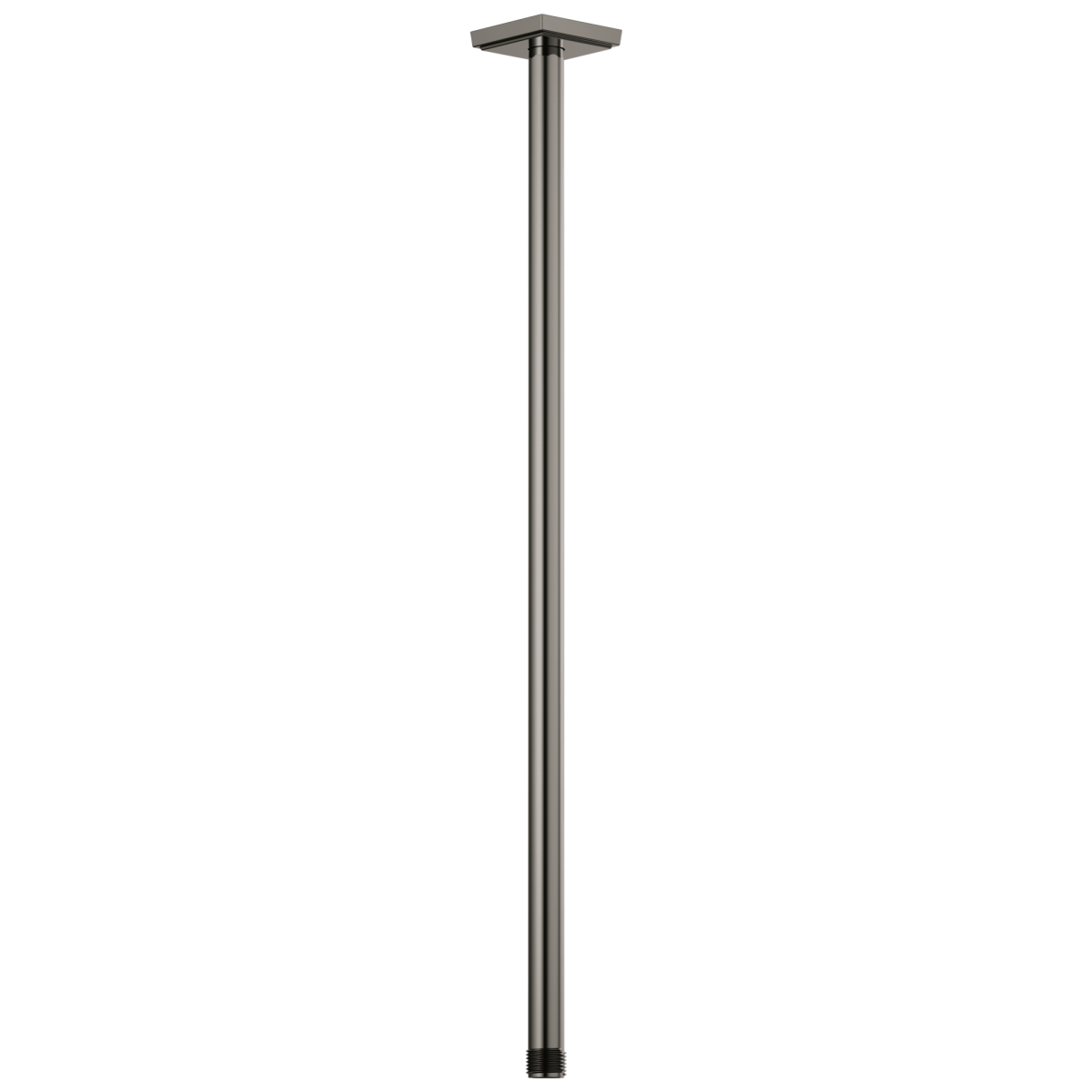 BRIZO Allaria 24" Ceiling Mount Shower Arm And Flange — Brilliance Black Onyx