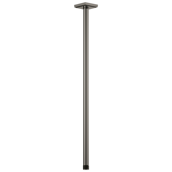 BRIZO Allaria 24" Ceiling Mount Shower Arm And Flange — Brilliance Black Onyx