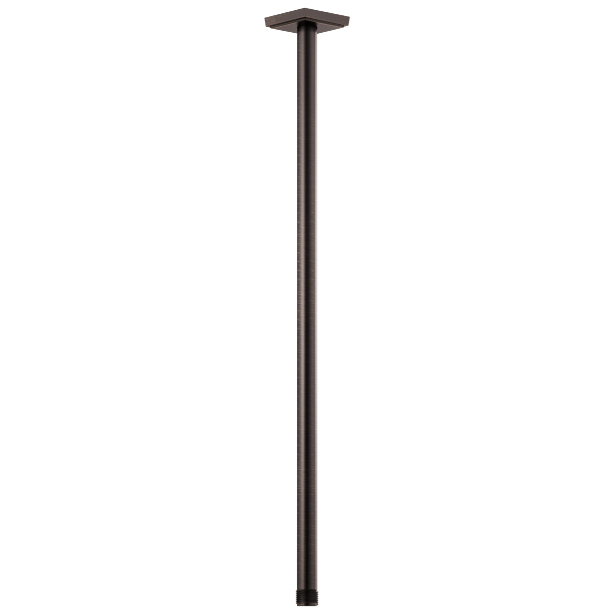 BRIZO Essential Shower 24" Ceiling Mount Shower Arm And Square Flange — Venetian Bronze
