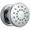BRIZO Essential Shower Touch-Clean Round Body Spray — Chrome