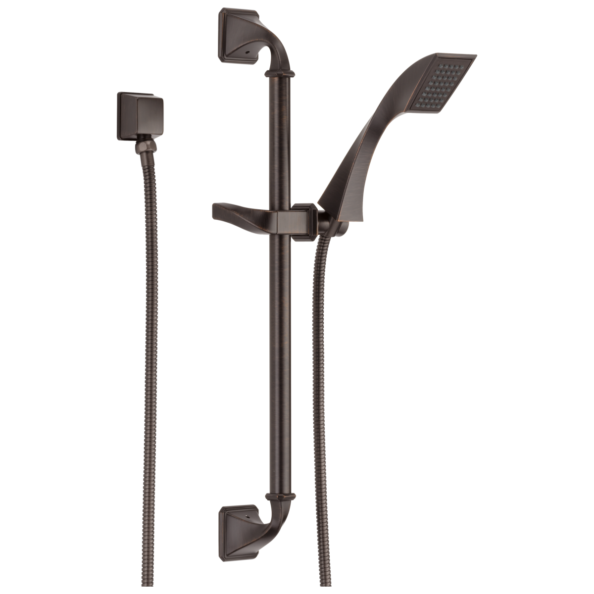 BRIZO Virage Single-Function Slide Bar Hand Shower — Venetian Bronze