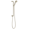 BRIZO Litze Slide Bar Handshower with H2OKINETIC Technology — Polished Nickel